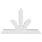 Ekena Millwork Richland Architectural Grade PVC Gable Bracket, 60"W x 37 1/2"H x 4"D x 6"F, 15/12 Pitch GBP060X38X0406RIC00 - alternate 2